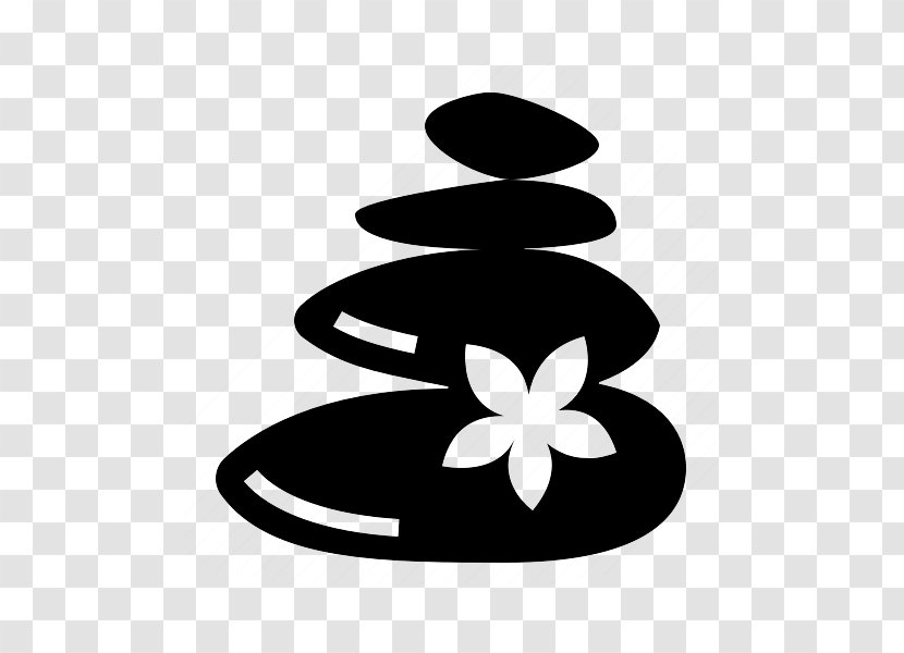 Black Black-and-white Leaf Font Logo - Plant - Petal Transparent PNG
