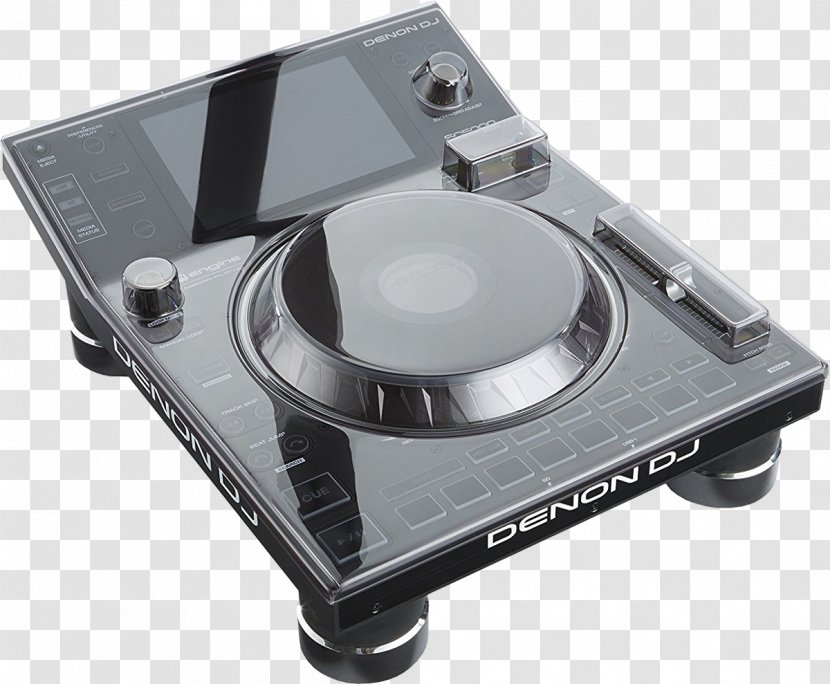 Disc Jockey DJ Controller Denon X1800 Mixer - Silhouette - Dj Deck Transparent PNG