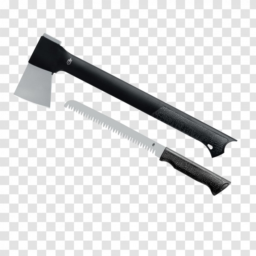 Knife Tool Axe Gerber Gear Saw - Handle - Logo Transparent PNG
