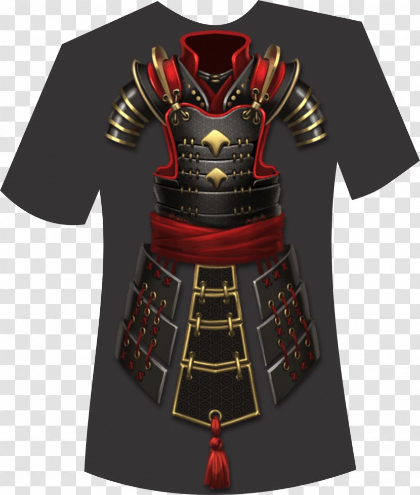 T-shirt Knight Sleeve Armour Outerwear Transparent PNG