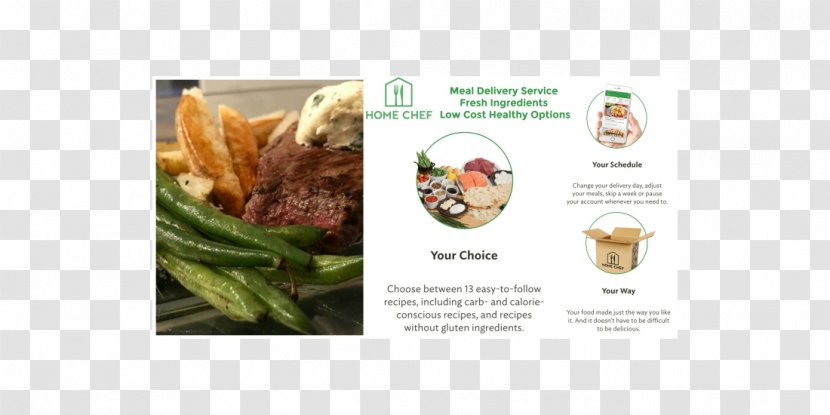 Home Chef Meal Delivery Service Food Recipe - Cooking - Eating DINNER Transparent PNG
