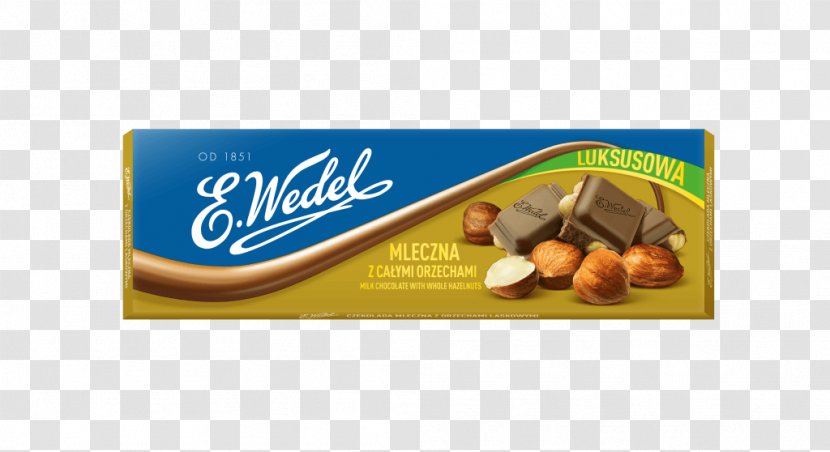 Chocolate Brownie E. Wedel Bar Milk - Peanut Transparent PNG