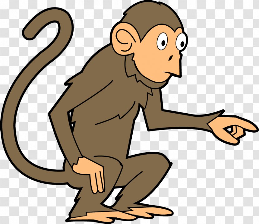 Baby Monkeys The Evil Monkey Clip Art - Organism - Funny Cliparts Transparent PNG