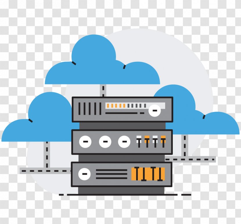 Virtual Private Server Database Cloud Computing Internet Denial-of-service Attack - Solution Stack - Corporate Identity Element Stationery Transparent PNG