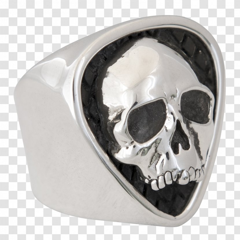 Silver Skull Body Jewellery Transparent PNG