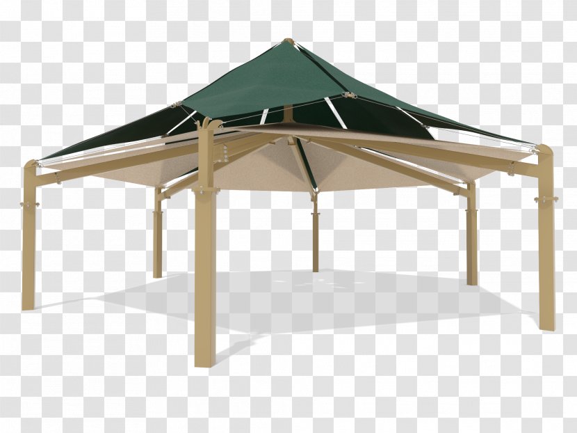 Shade Hexagon Roof Canopy Gazebo - Textile - Double Twelve Shading Material Transparent PNG