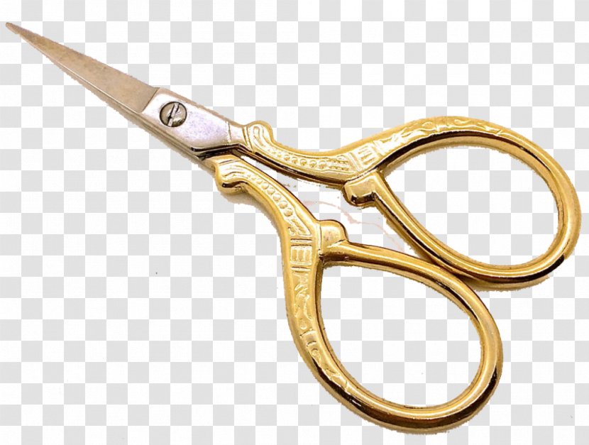 Scissors Embroidery Sewing Hair-cutting Shears Pinking - Craft Transparent PNG