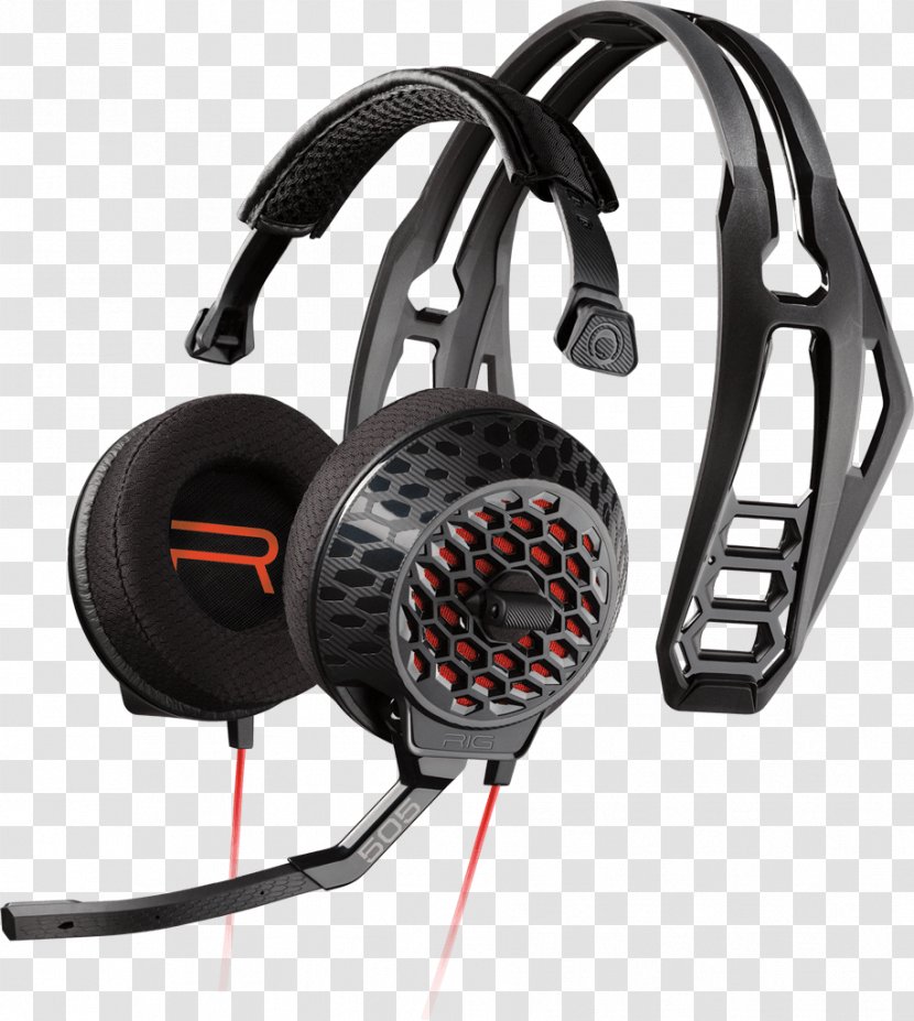 Plantronics RIG 500E 500HD Headset - Video Games - Headphones Transparent PNG