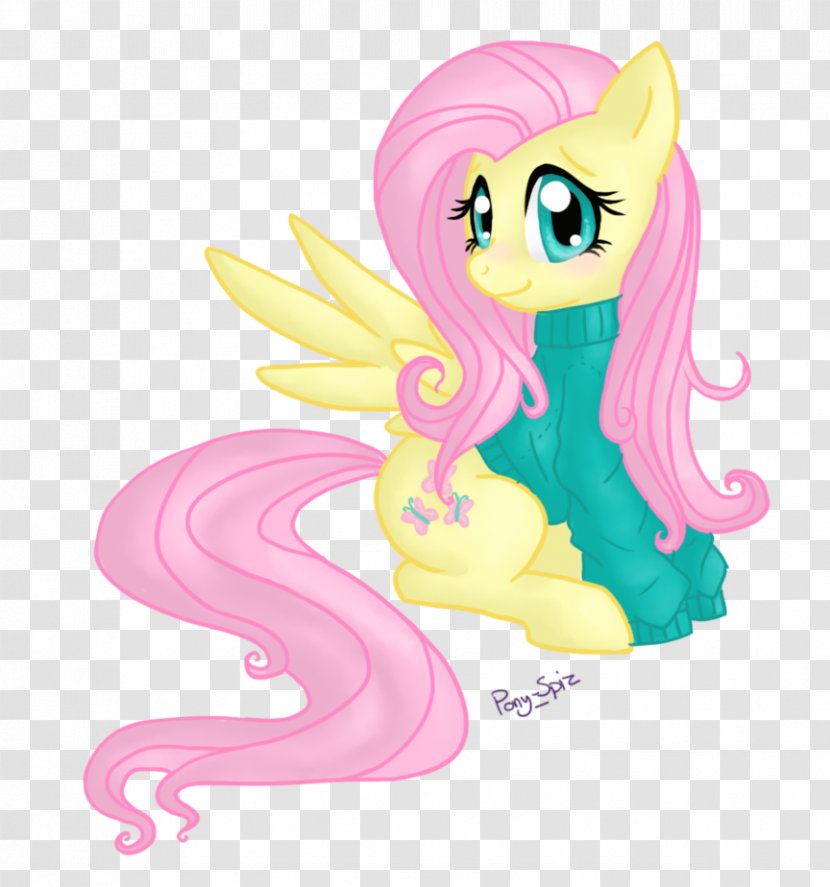 Fluttershy Pony Rarity Rainbow Dash Applejack - My Little - Chasing Love Transparent PNG