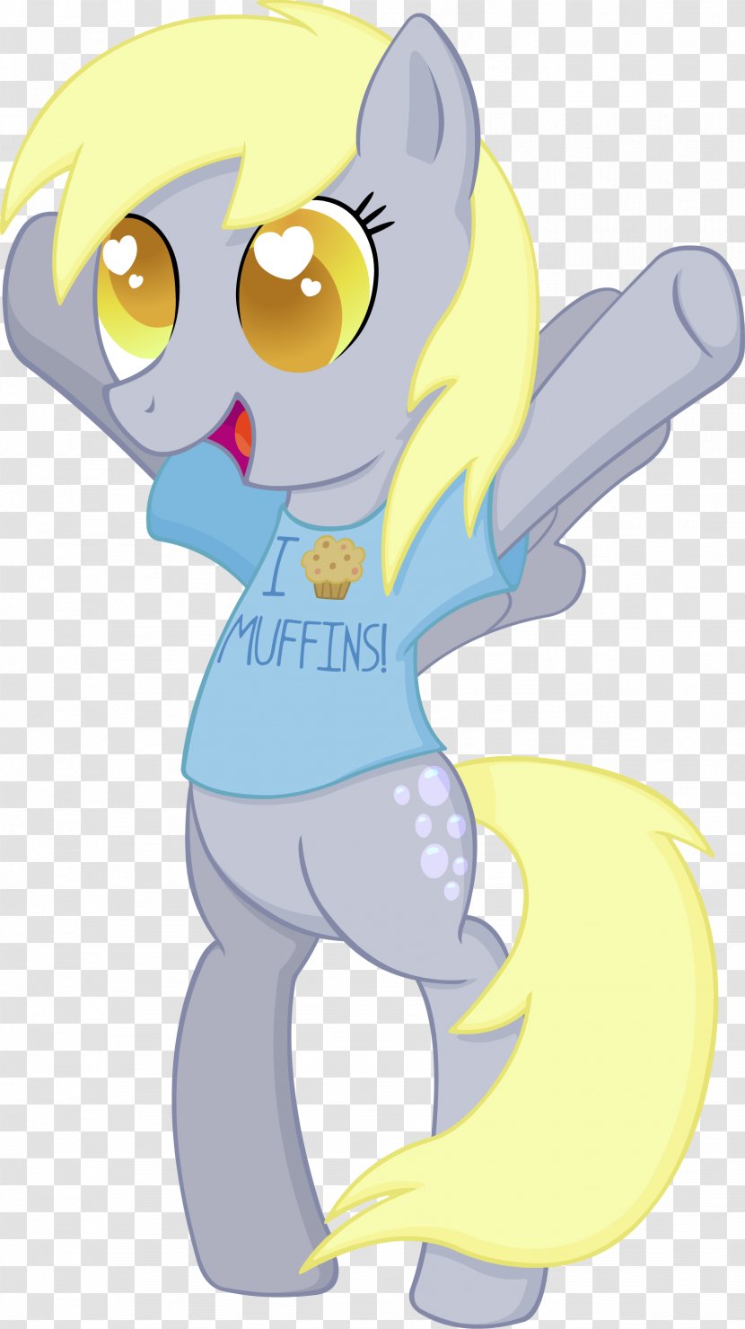 Derpy Hooves Cat Canidae Rainbow Dash Horse - Cartoon Transparent PNG