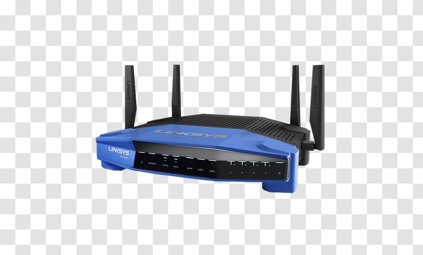 Linksys WRT1900AC Wireless Router Wi-Fi - Computer Network Transparent PNG