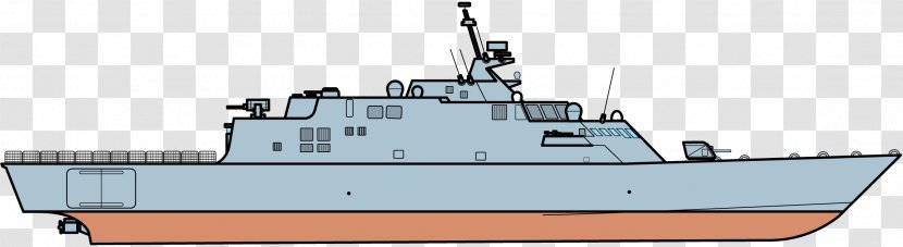 Littoral Combat Ship Amphibious Warfare Transport Dock Assault - Battlecruiser Transparent PNG