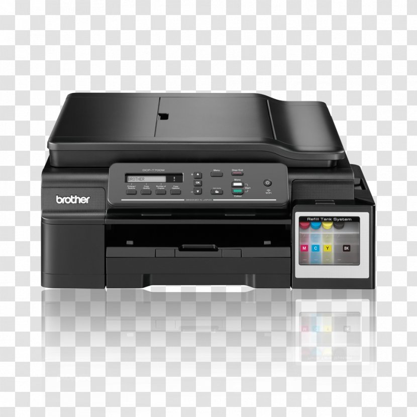 Multi-function Printer Brother Industries Inkjet Printing - Output Device Transparent PNG