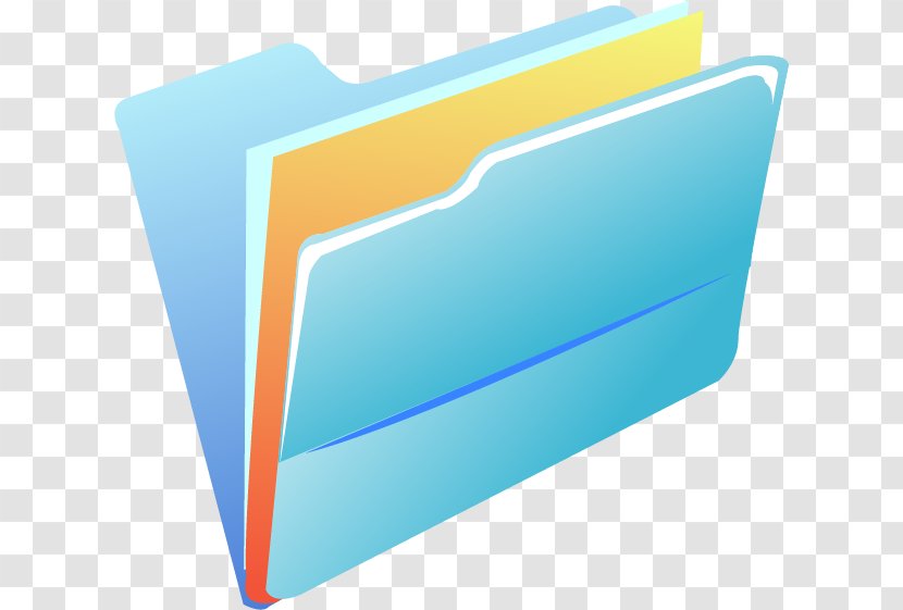 Blue Directory Trash - Brand - Folder Transparent PNG