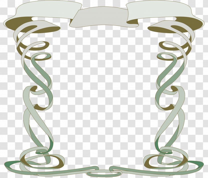 Vignette Drawing Clip Art - Ribbon - Photoscape Transparent PNG