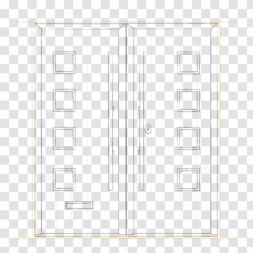 Armoires & Wardrobes House Line Door - Home Transparent PNG