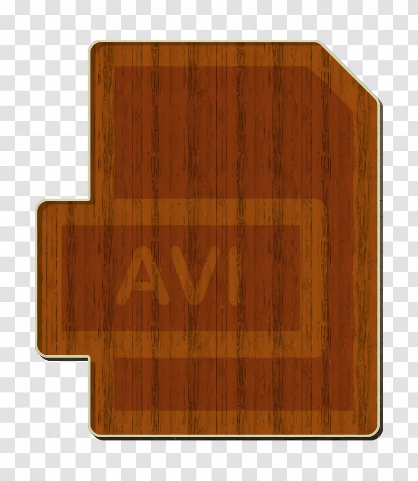 Avi Icon Document File - Hardwood - Flooring Plywood Transparent PNG
