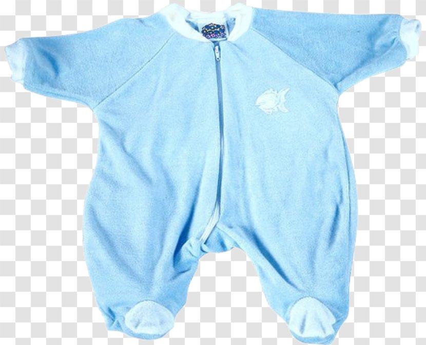 Sleeve Baby & Toddler One-Pieces Textile Bodysuit Outerwear - Blue Transparent PNG
