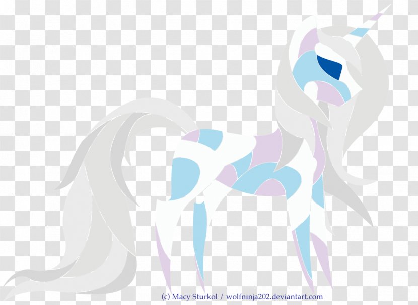Horse Drawing Pony - Flower - Mosaic Vector Transparent PNG