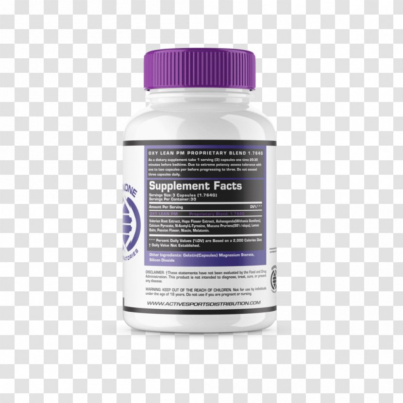 Purple Drank Dietary Supplement Thermogenics Food - Lean Transparent PNG