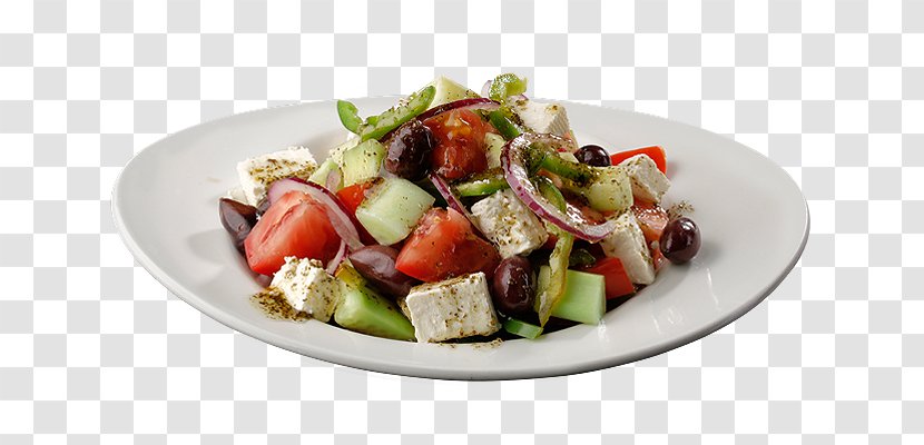 Greek Salad Panzanella Caesar Fattoush Vinaigrette - Vegetable Transparent PNG