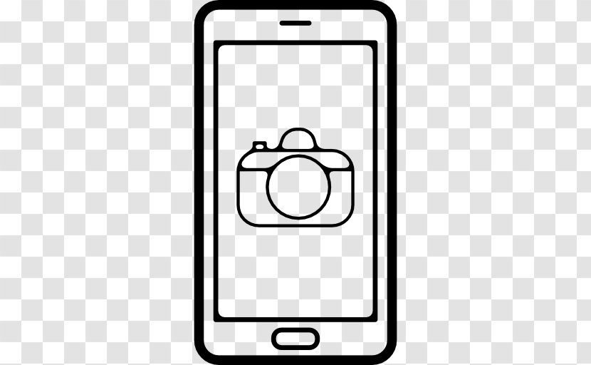 IPhone Camera Phone Smartphone - Area - Screen Transparent PNG