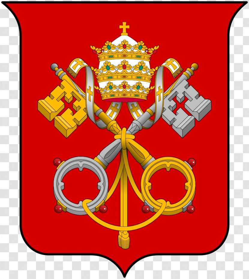 Holy See Vatican City Keys Of Heaven The Kingdom Pope - Coats Arms And - Symbol Transparent PNG