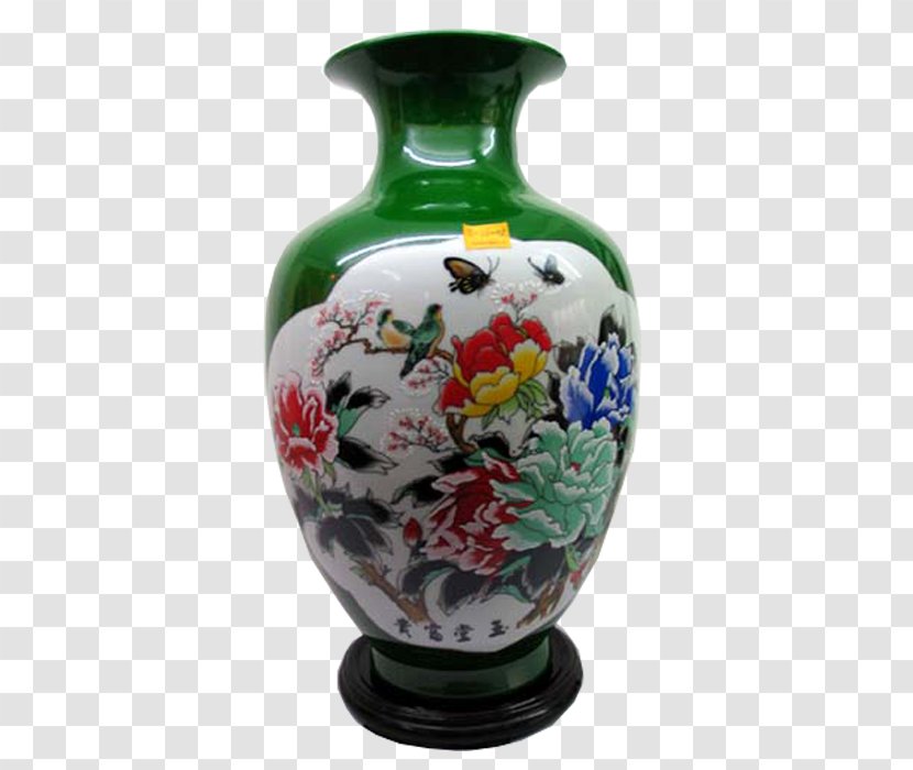 Jingdezhen Vase Continental Porcelain Ceramic - Bottle Transparent PNG