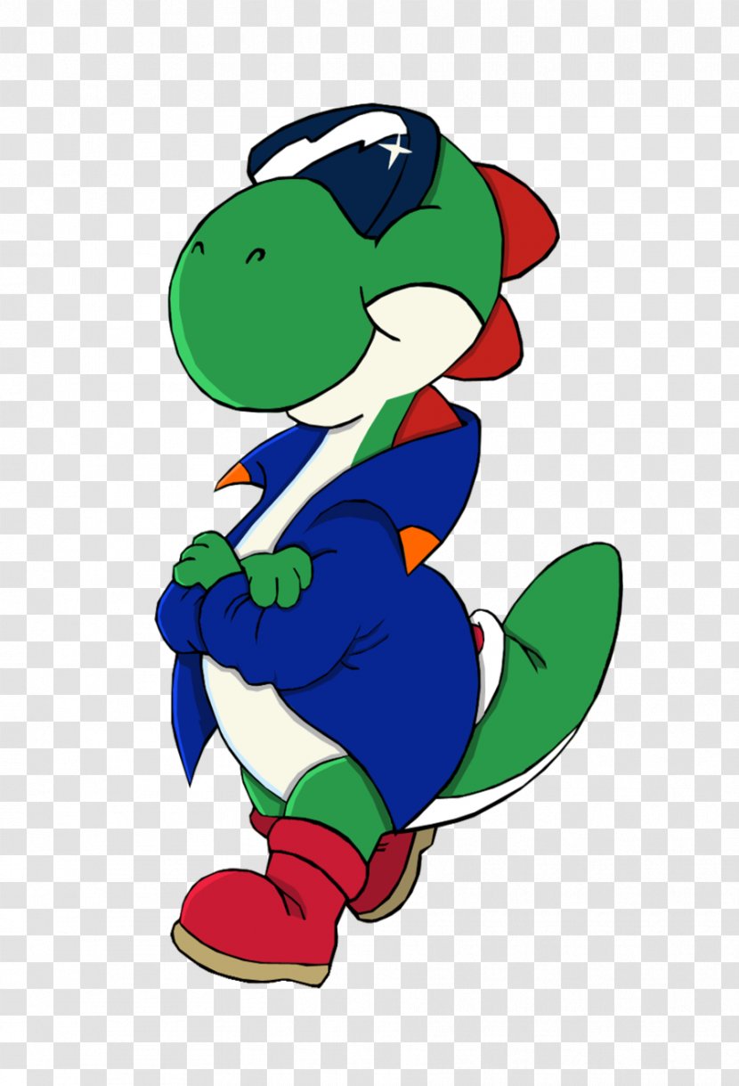 Super Mario World 2: Yoshi's Island Woolly Odyssey - Vertebrate - Yoshi Transparent PNG