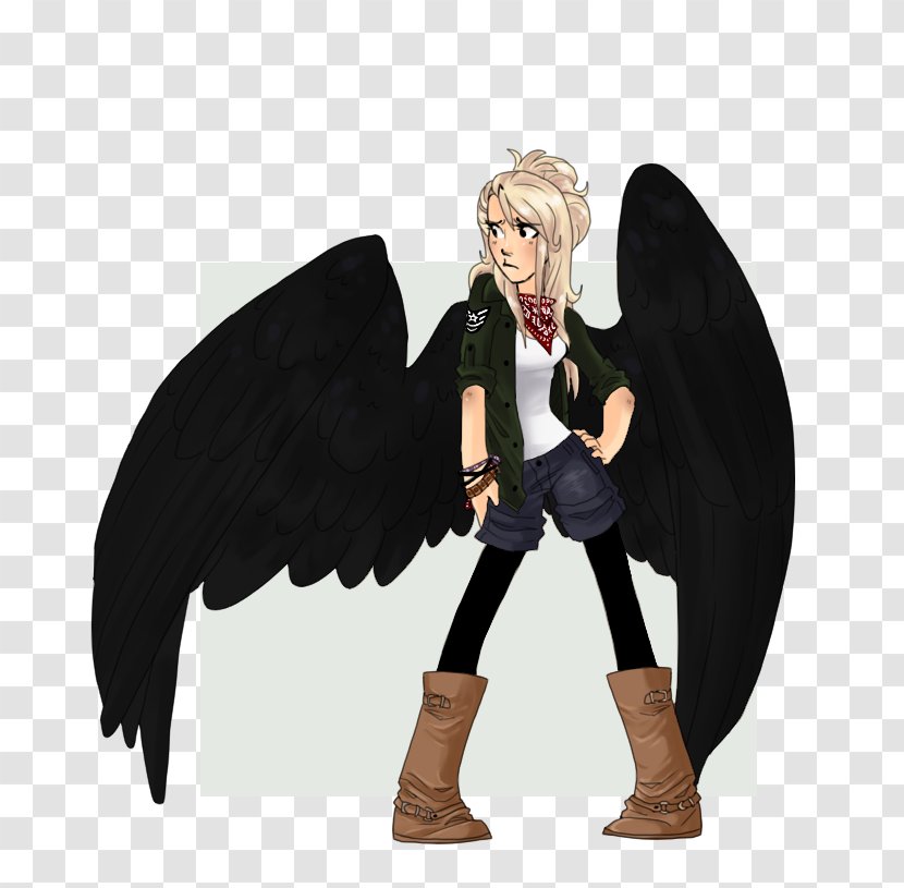 Castiel Angel: A Maximum Ride Novel Lucifer Fallen Angel - Drawing - Phoenix Wings Transparent PNG