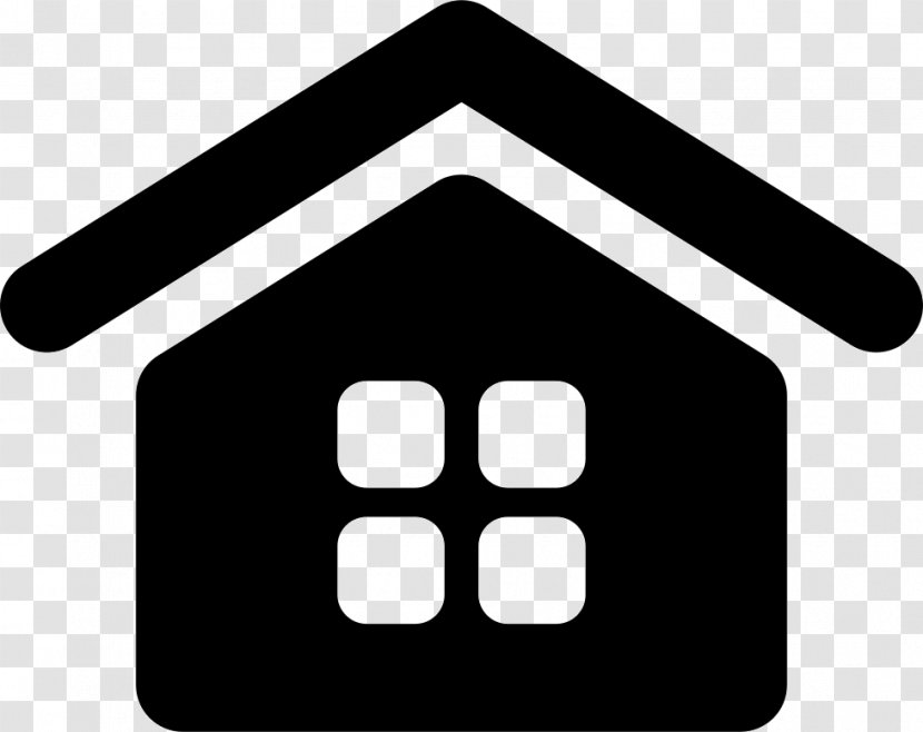 Home - Black And White - House Transparent PNG