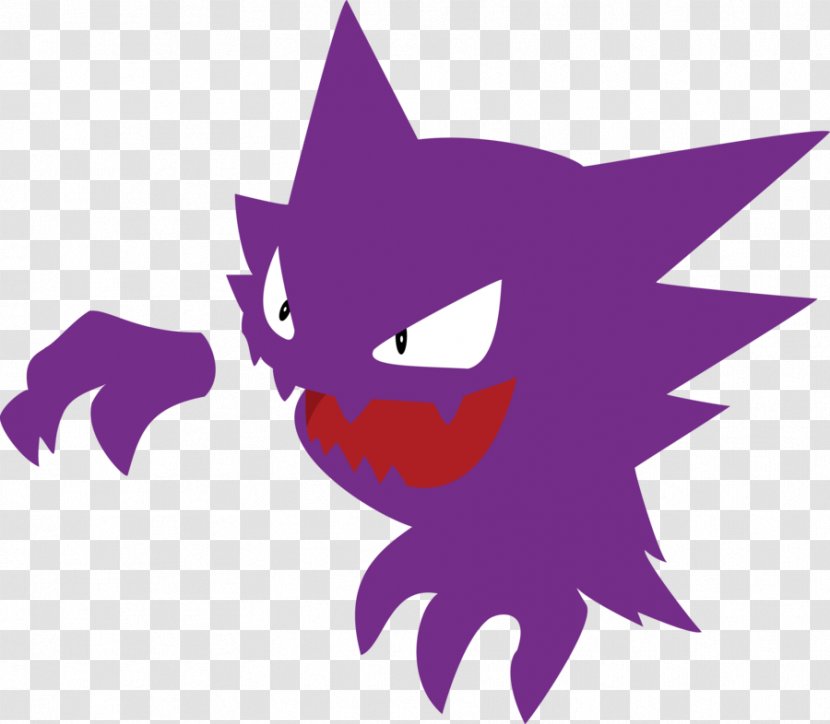 Pokémon X And Y Haunter GO Gastly - Pokemon - Snout Transparent PNG