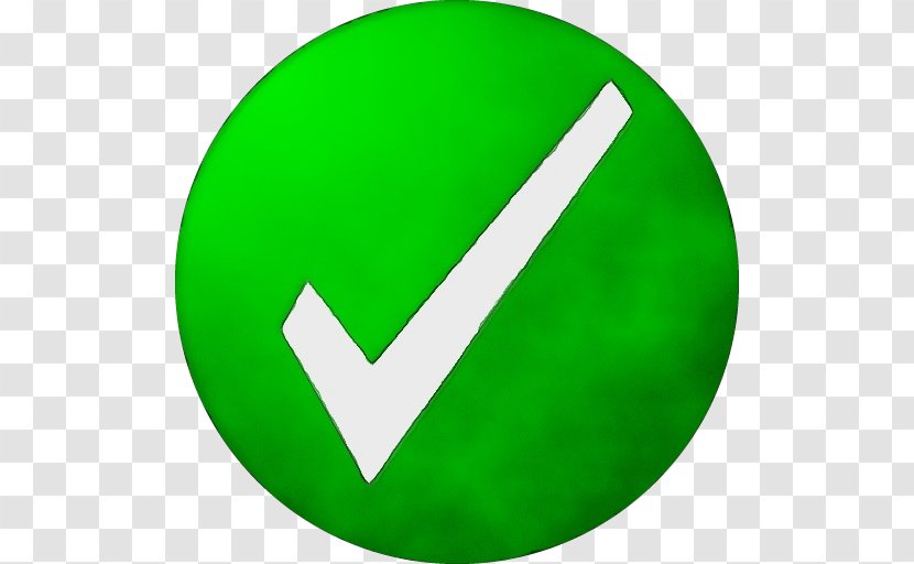 Green Check Mark - Symbol - Sign Logo Transparent PNG