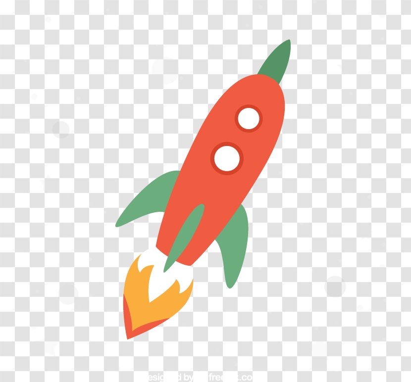 Rocket Cartoon Download - Vehicle - Vector Transparent PNG