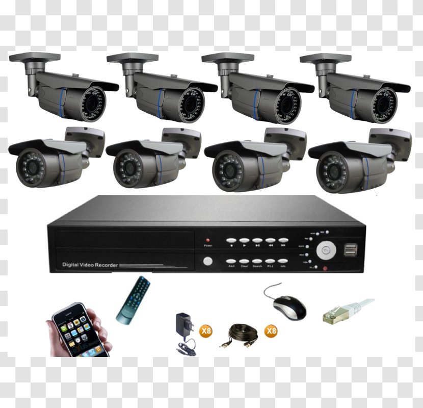 Surveillance Closed-circuit Television Video Cameras Videovigilància - Security - Camera Transparent PNG