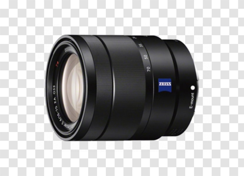 Sony E-mount Vario-Tessar T* E 16-70mm F/4.0 ZA OSS Camera Lens α Carl Zeiss F4 - Zoom Transparent PNG