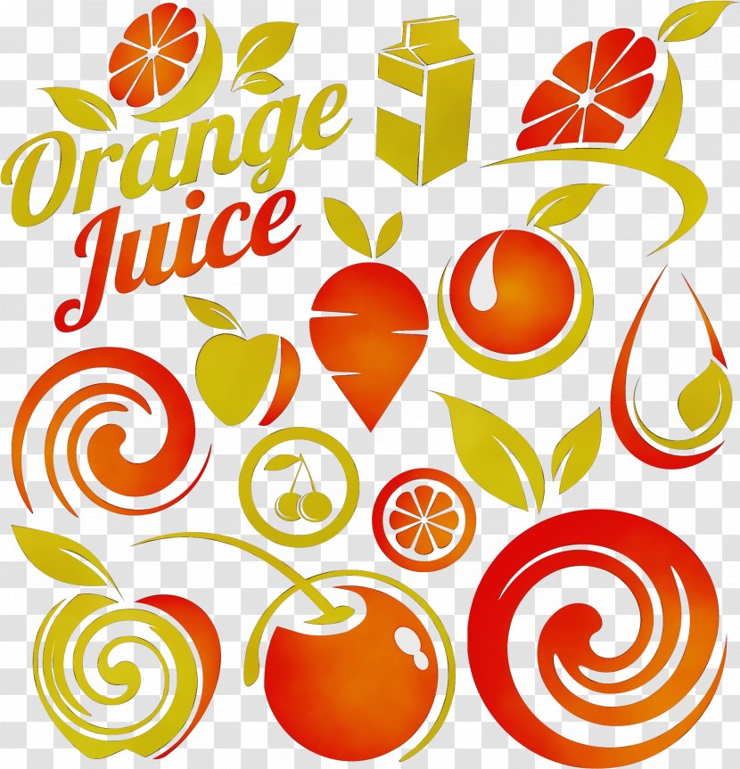 Orange - Sticker Transparent PNG