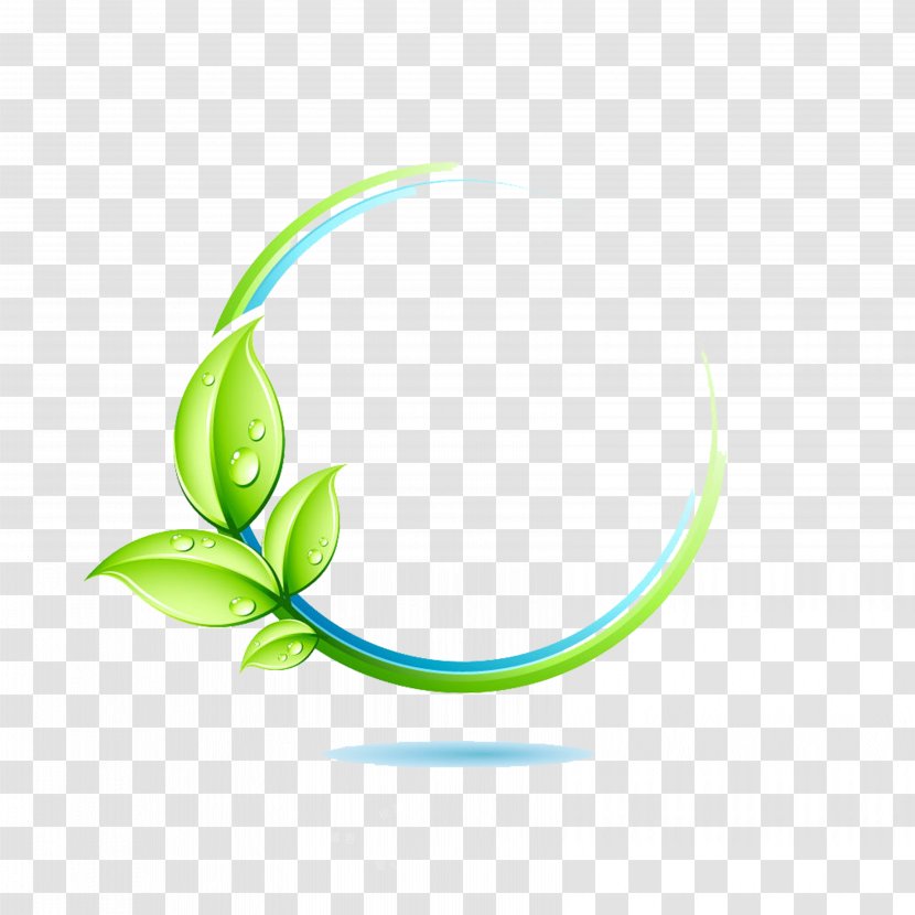 Logo Green Leaf - Product Design - Leaves Border Transparent PNG