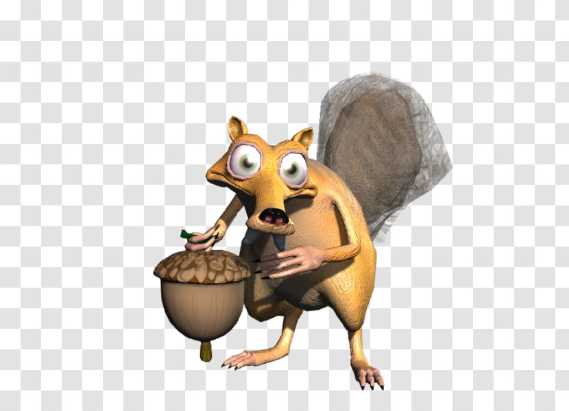 Squirrel Scrat Reallusion Animaatio Transparent PNG