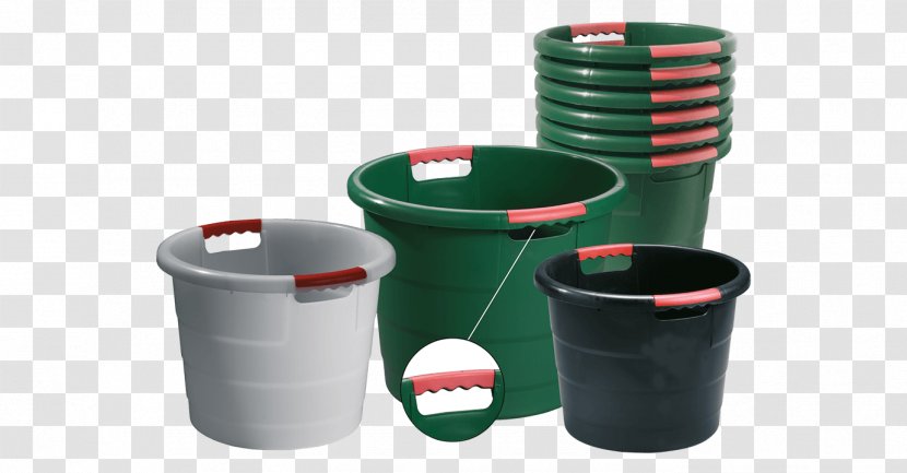 Shipping Container Plastic Liter Bucket - Green - Round Water Transparent PNG