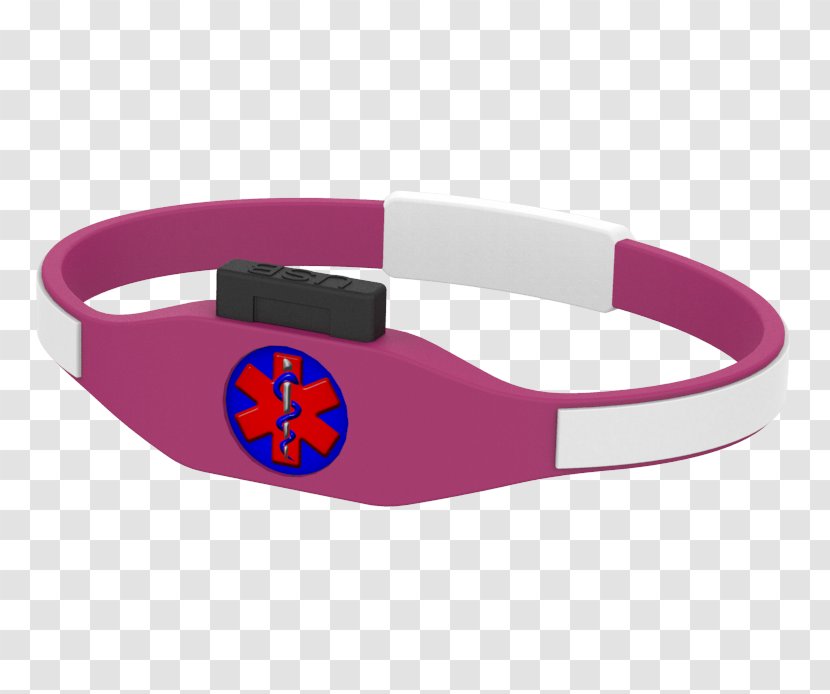 Product Design Wristband Purple - Alert Person Waering Pendant Transparent PNG