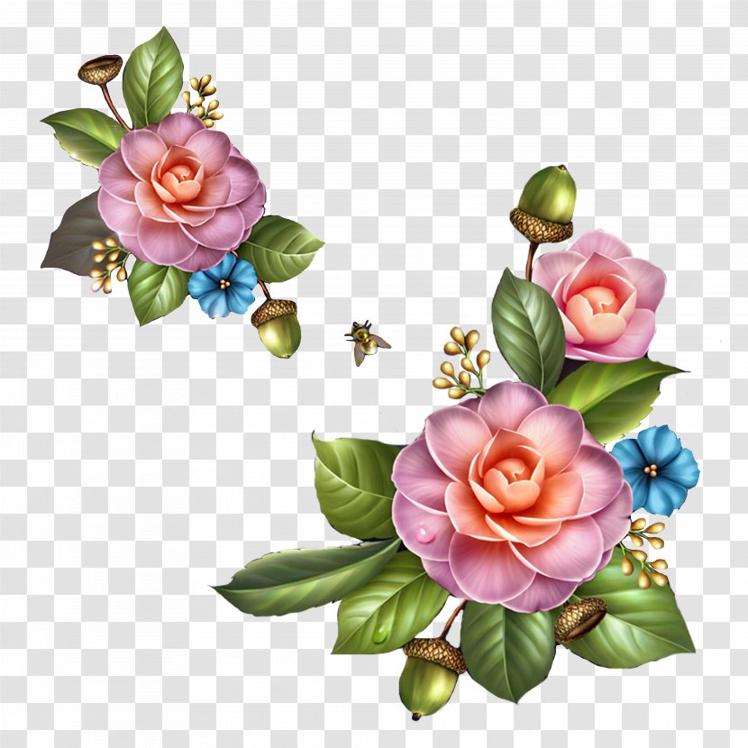 Flower Garden Roses Clip Art - Flowering Plant Transparent PNG