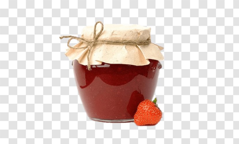 Stock Photography Strawberry Jar Fruit Preserves Bonbon - Gelatin Dessert Transparent PNG
