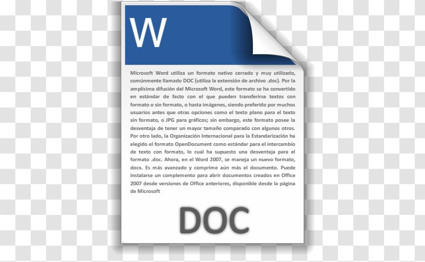 Document File Format Text - Doc Transparent PNG