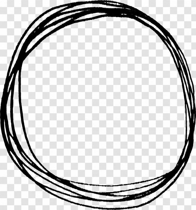 Circle Drawing Doodle - Hardware Accessory Transparent PNG