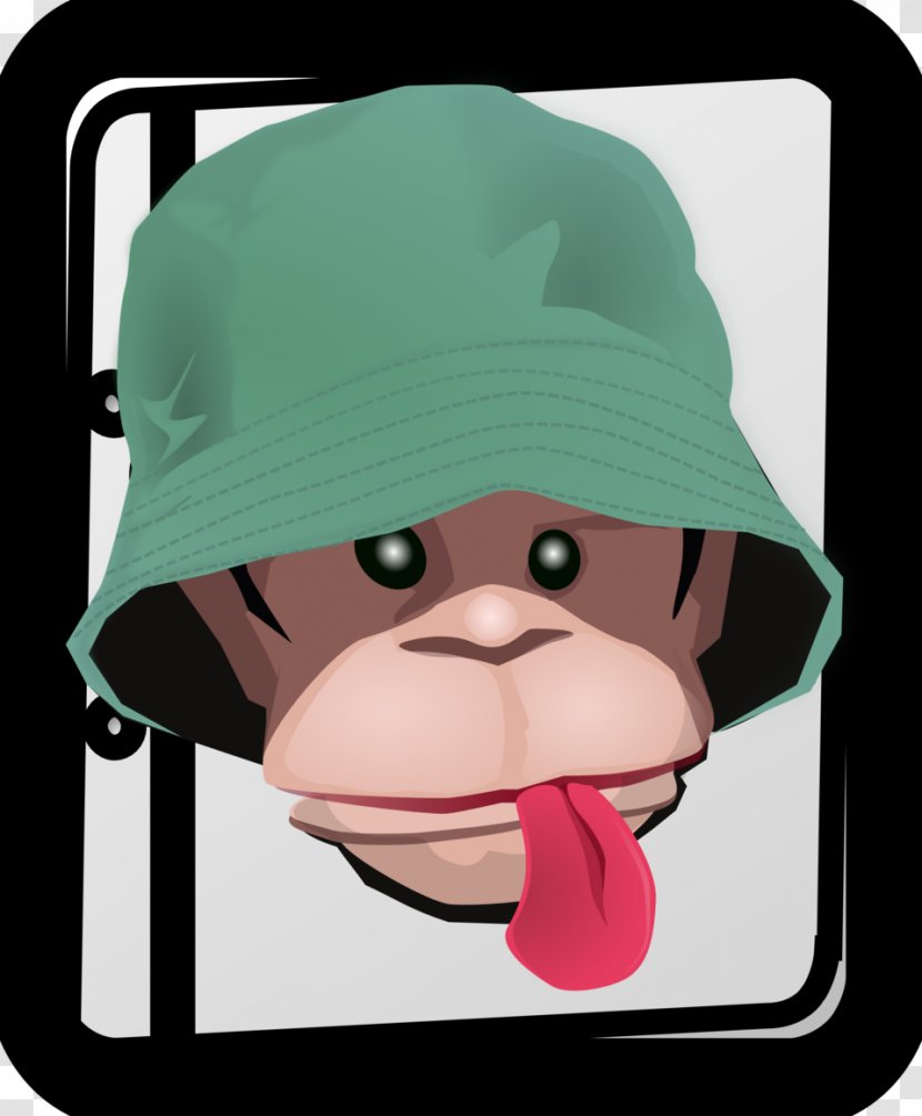 Ape Monkey Primate Macaque Clip Art - Hat - Matches Transparent PNG