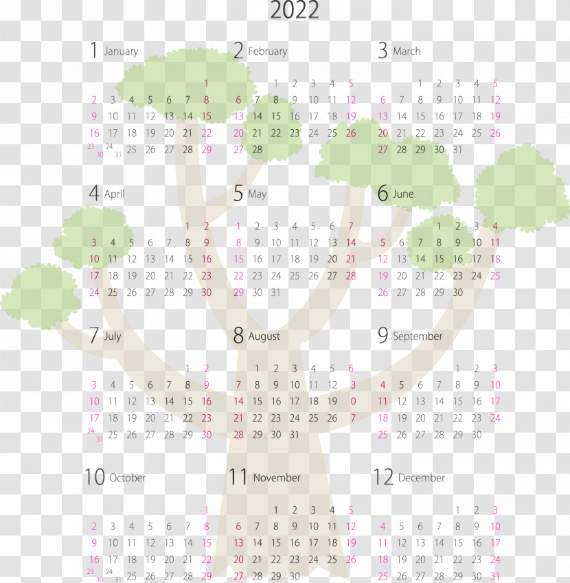 Calendar System Diagram Font Meter Pattern Transparent PNG