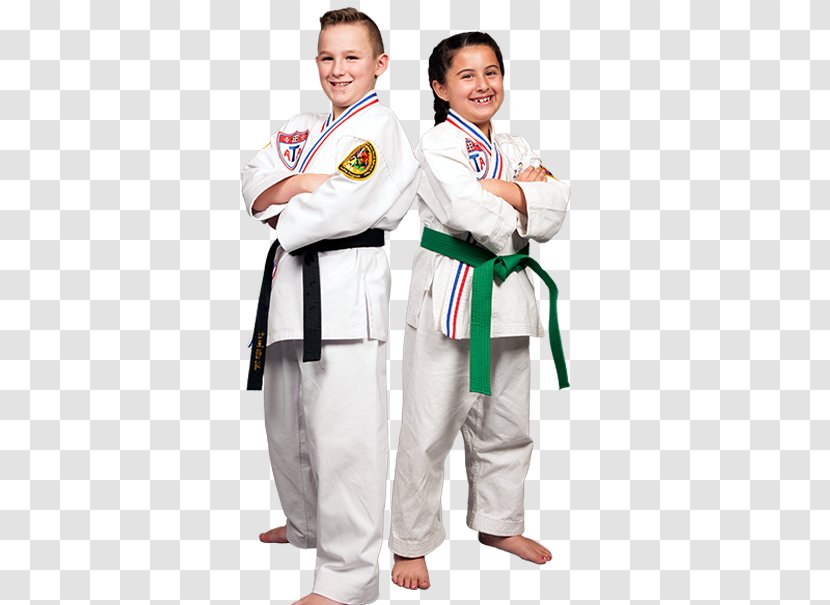 Dobok Karate ATA Martial Arts Taekwondo - Arm Transparent PNG