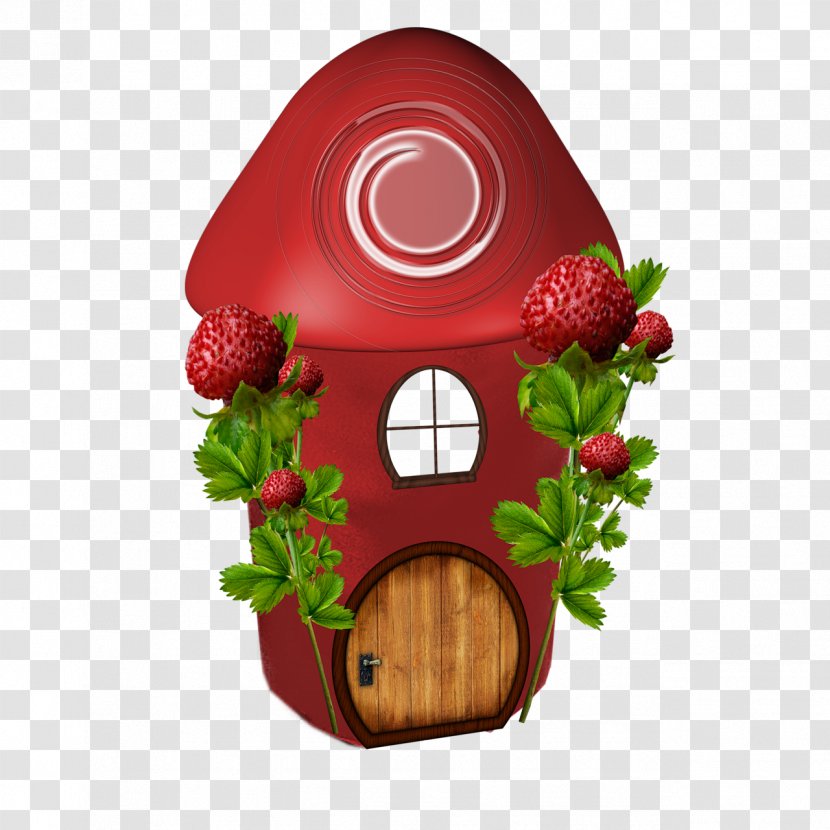 House Red Clip Art - Fruit - Greenery Transparent PNG