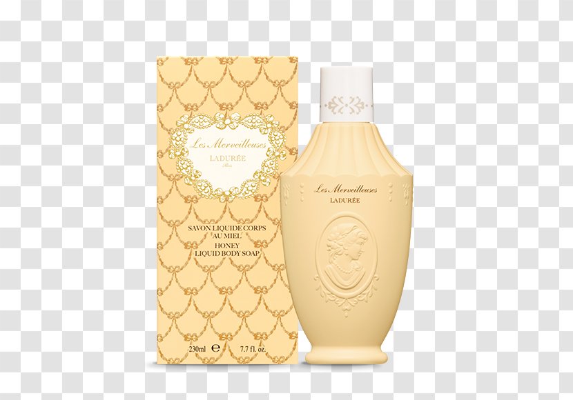 Ladurée Liqueur Soap Glass Bottle Miel - Liquid Transparent PNG